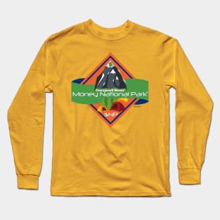 Courageous Money - Money National Park Design Long Sleeve T-Shirt